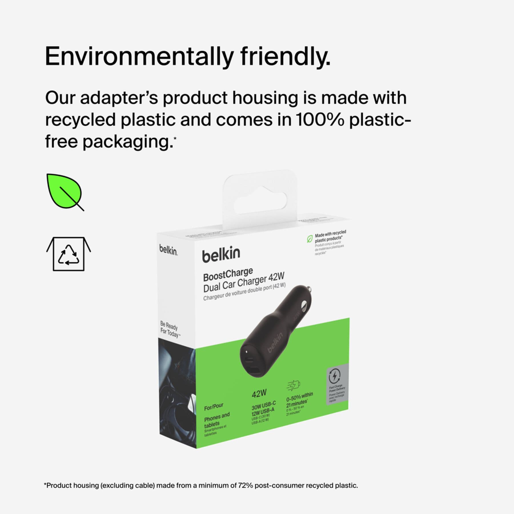Belkin Adaptador de Carro 42W - 3