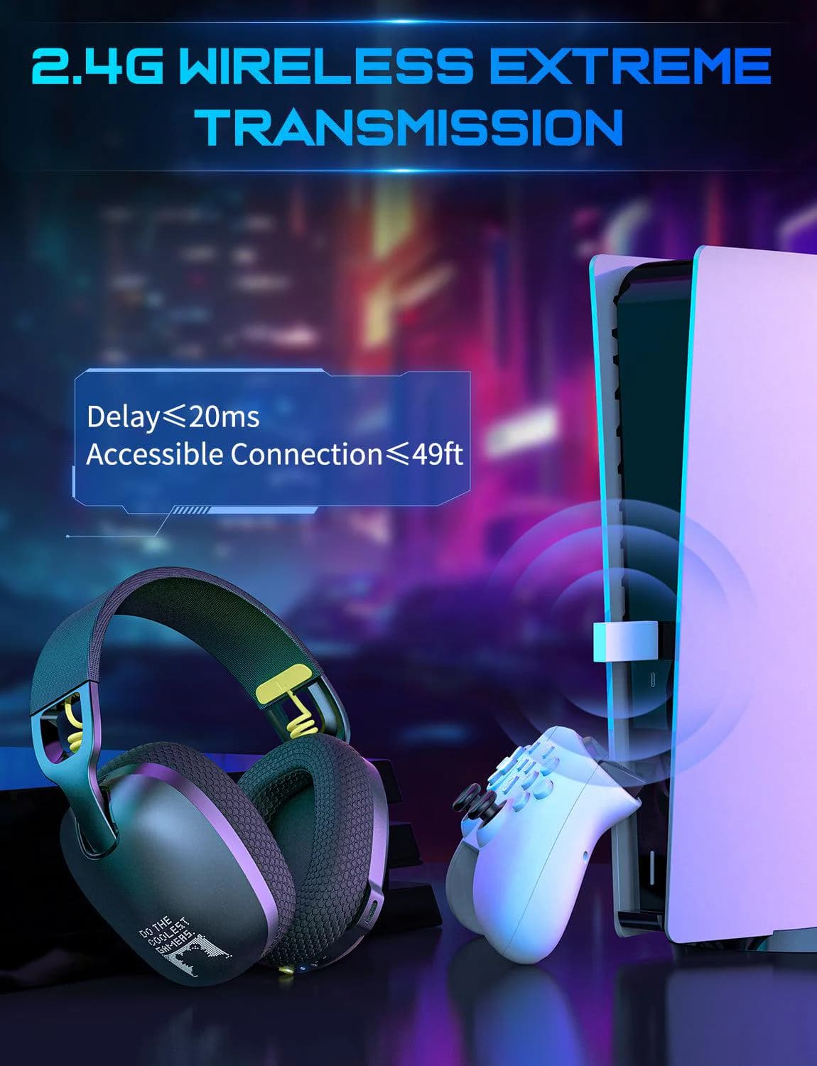 Diadema ONIKUMA B2 — Gaming Cableada con LED - 2