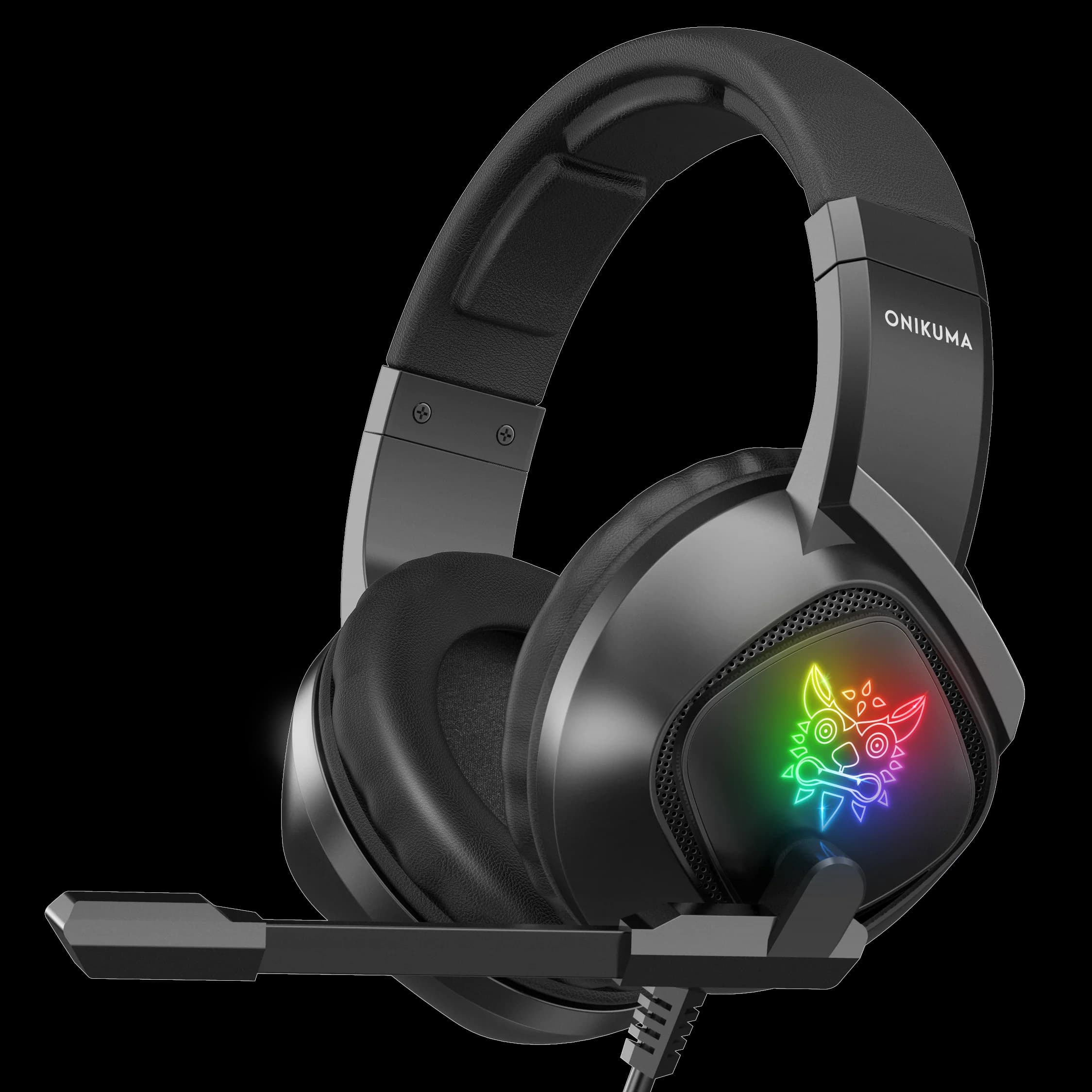 Diadema ONIKUMA K19 — Gaming RGB 40mm - 1