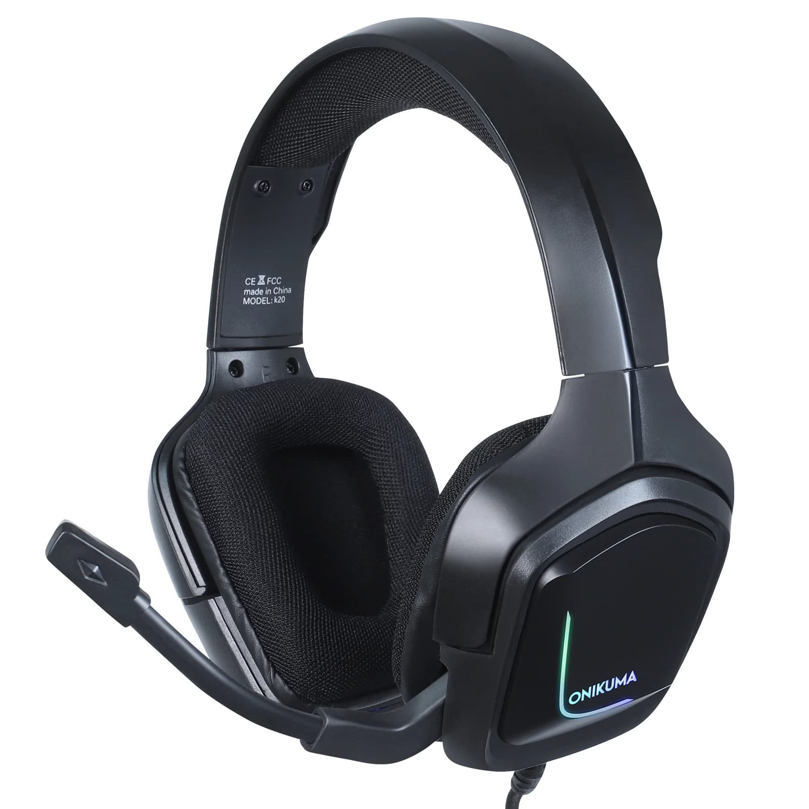 Diadema ONIKUMA K20 — Gaming RGB Pro - 1
