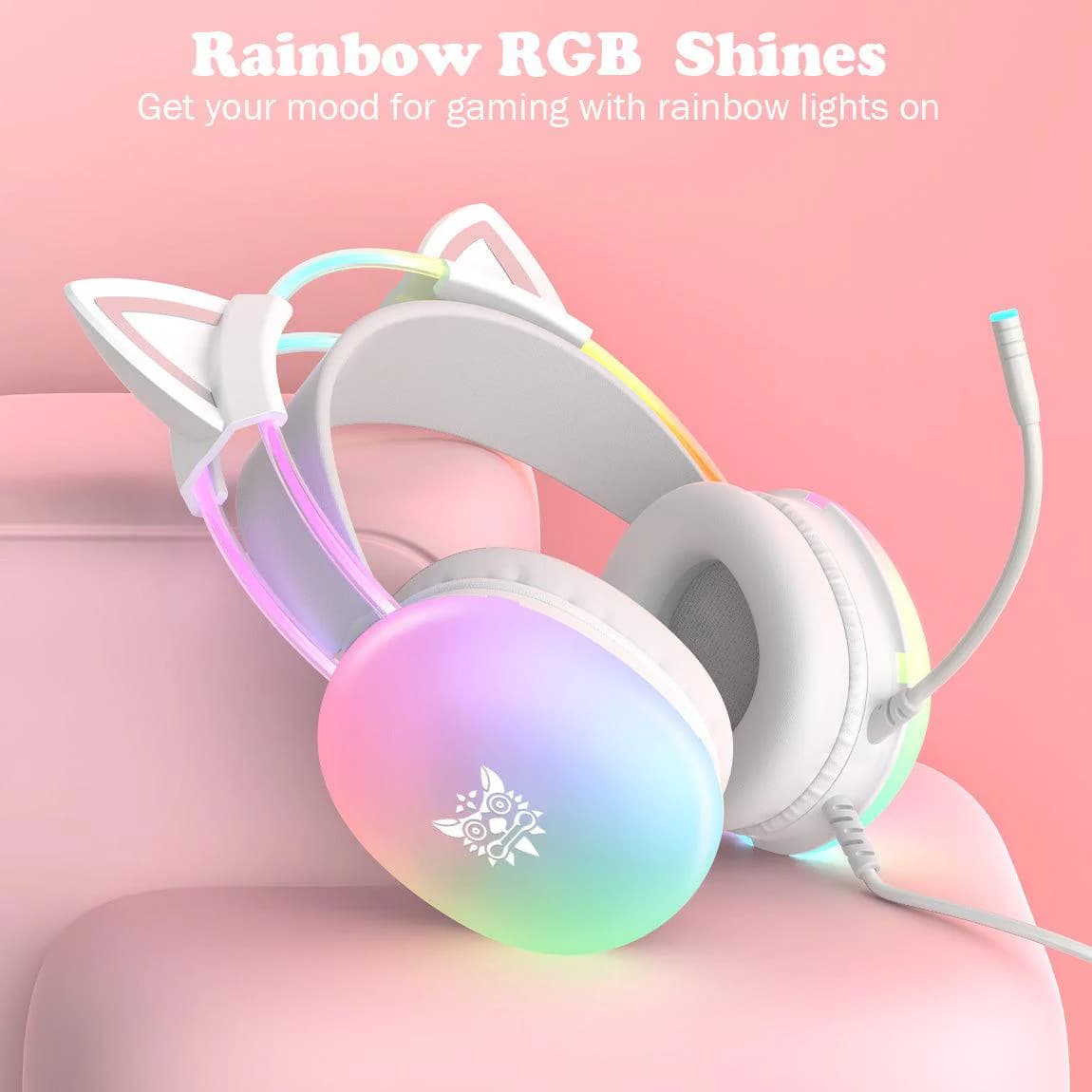Diadema ONIKUMA X25 — Gaming 50mm USB+3.5 - 3