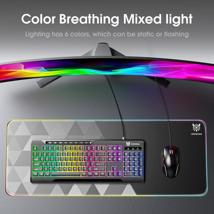 Teclado ONIKUMA G32 — Membrana Multicolor 104 Teclas - 3