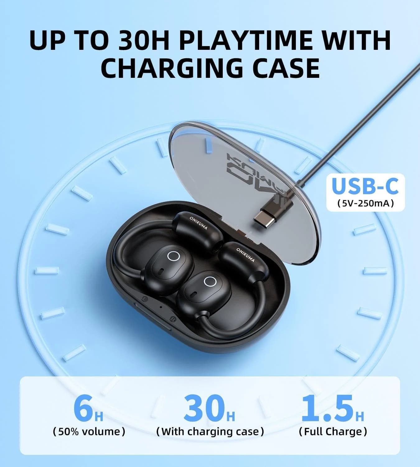 Auriculares ONIKUMA T25 — TWS BT 5 - 3
