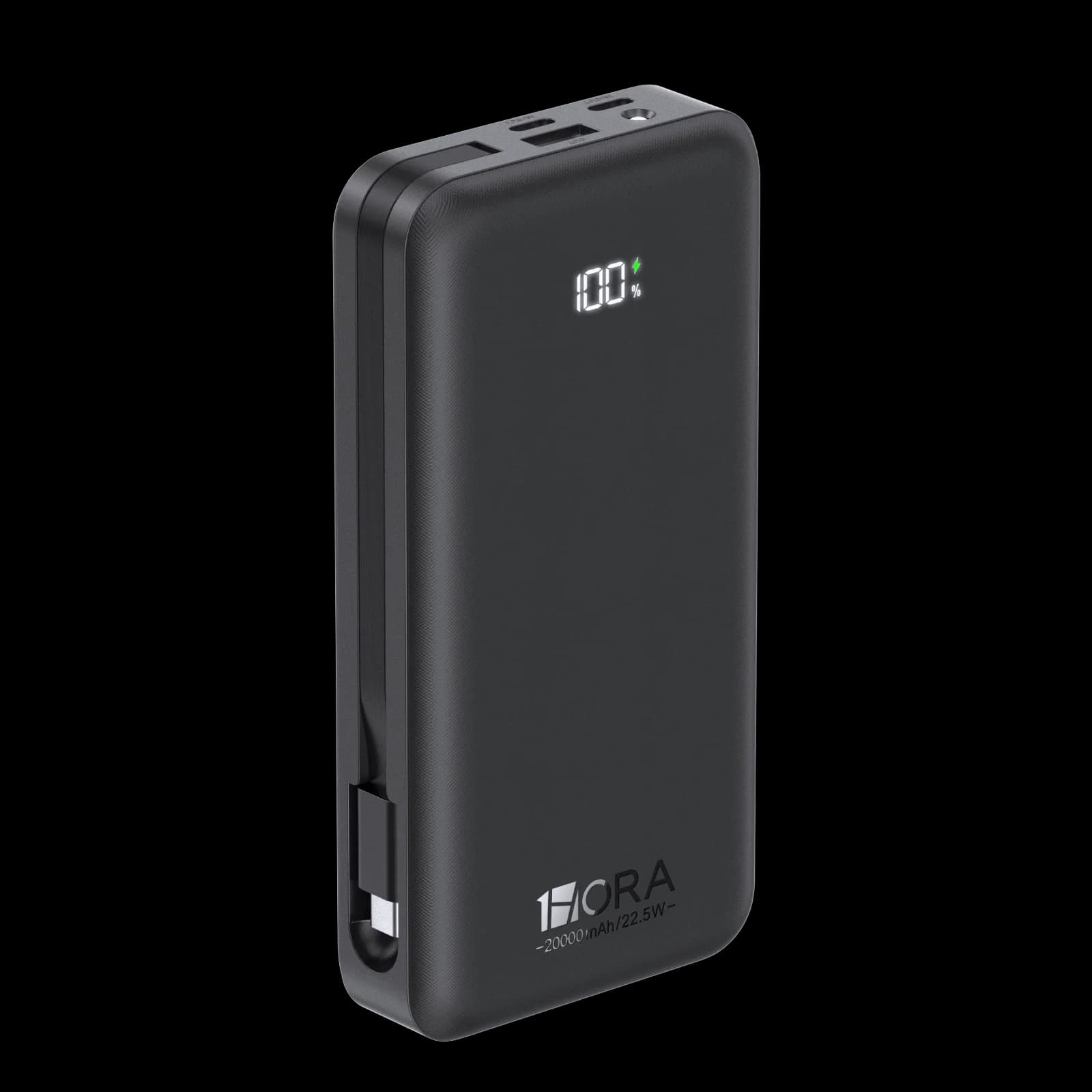 Power Bank 1HORA BAT201 — 20.000 mAh + Cable Tipo C - 1
