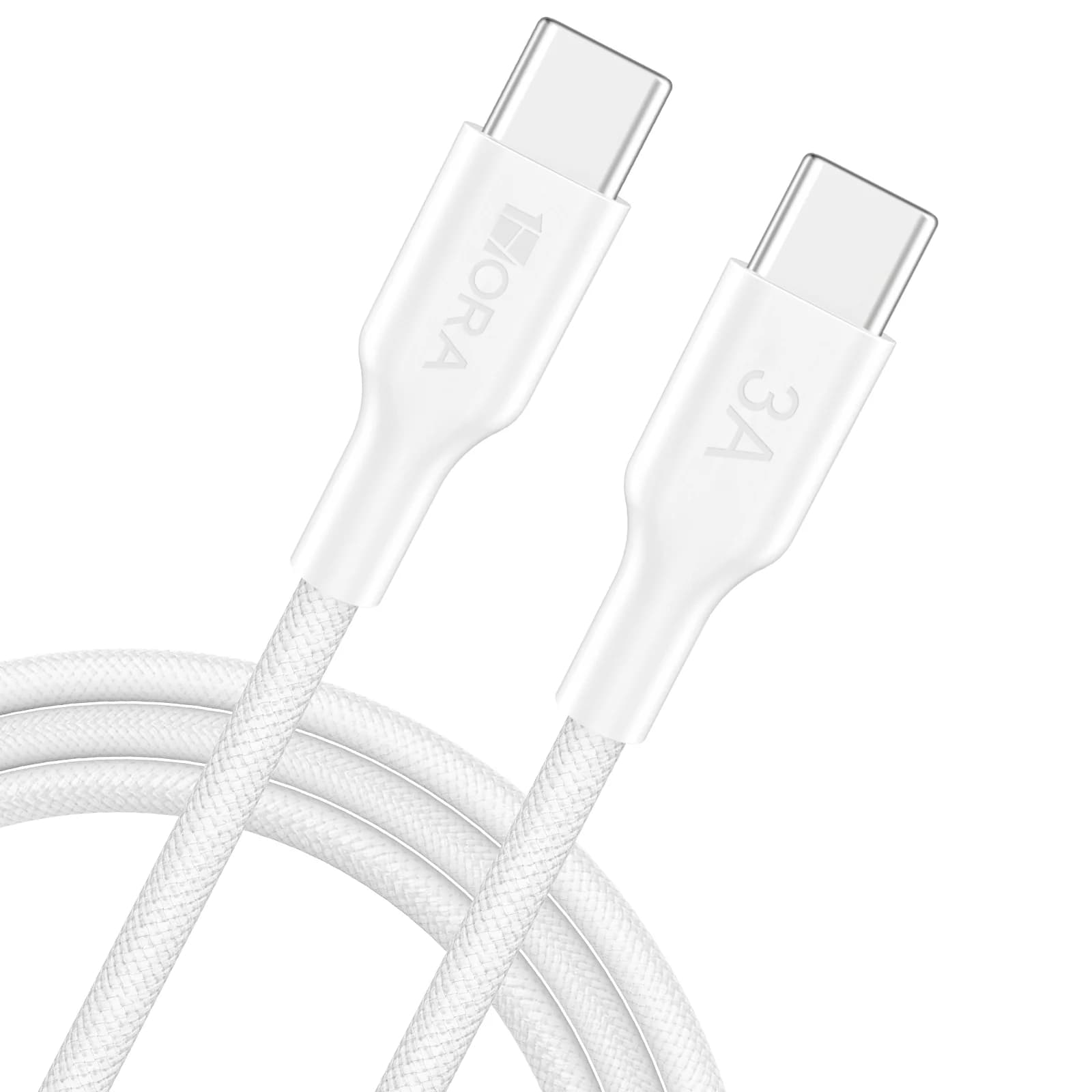 Cable 1HORA CAB272 — Tipo C a Tipo C 1m Nylon - 1