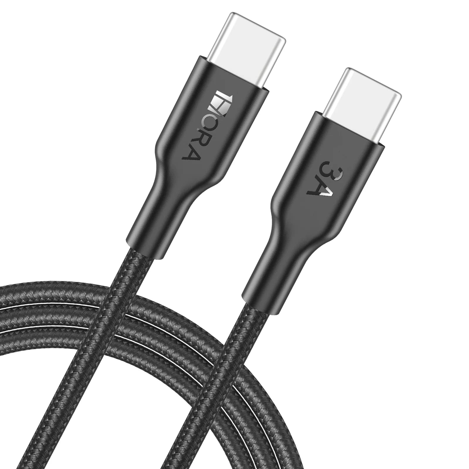 Cable 1HORA CAB272 — Tipo C a Tipo C 1m Nylon - 2
