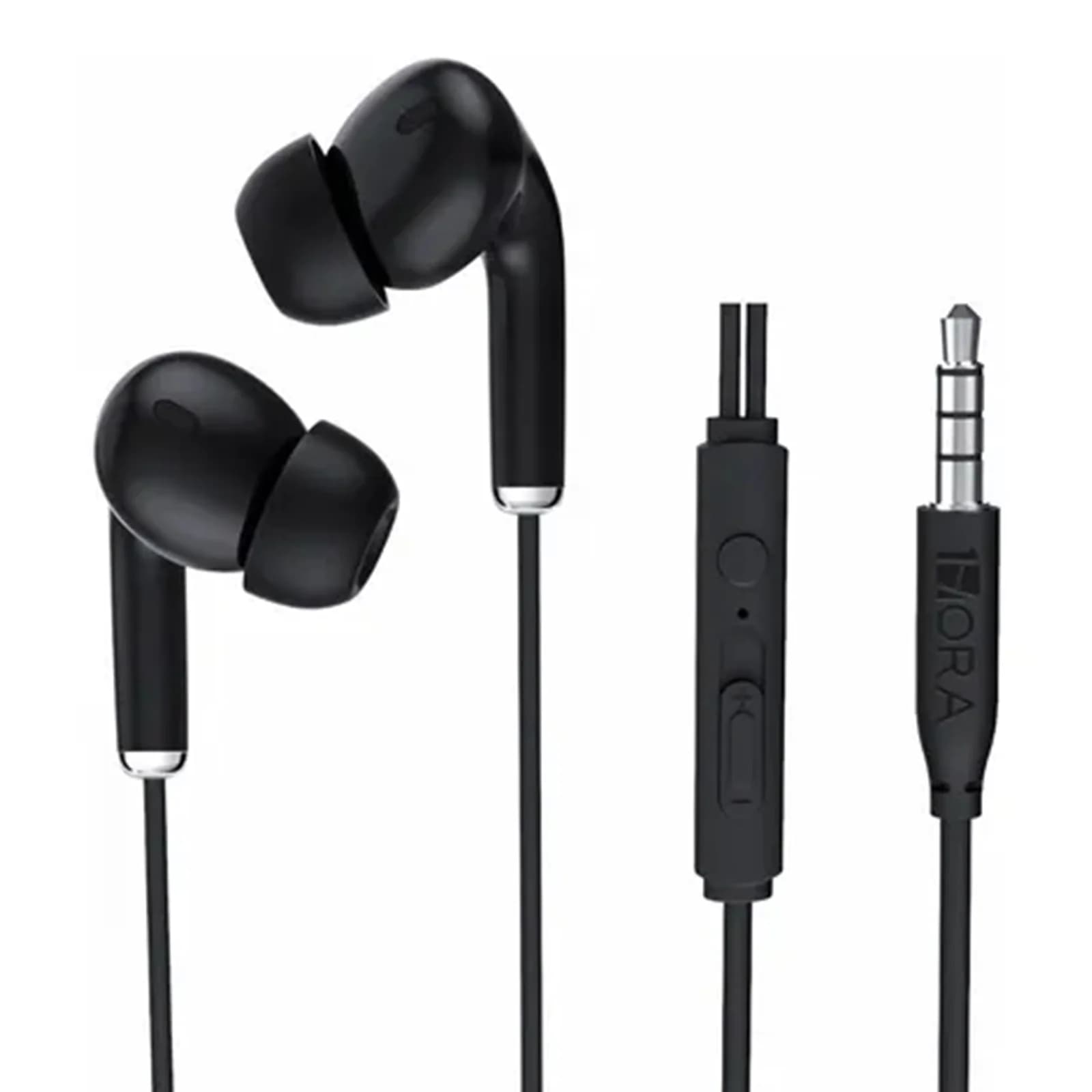 Audífonos Alámbricos 1HORA AUT123 — 3.5mm con Control - 1