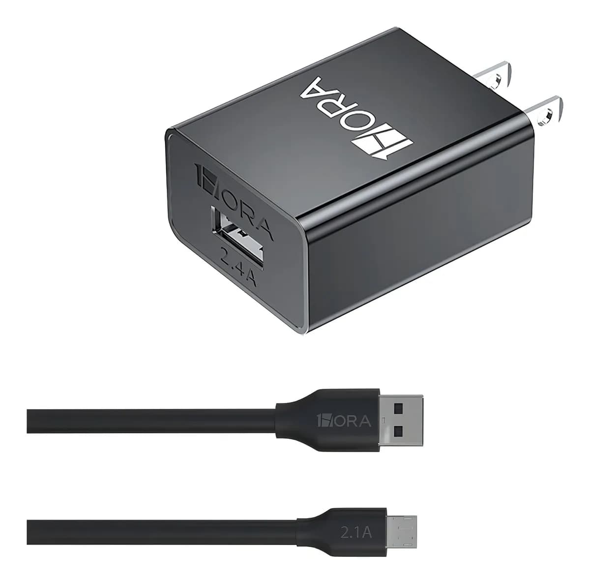 Cargador 1HORA GAR124 — 12W + Cable V8 - 1
