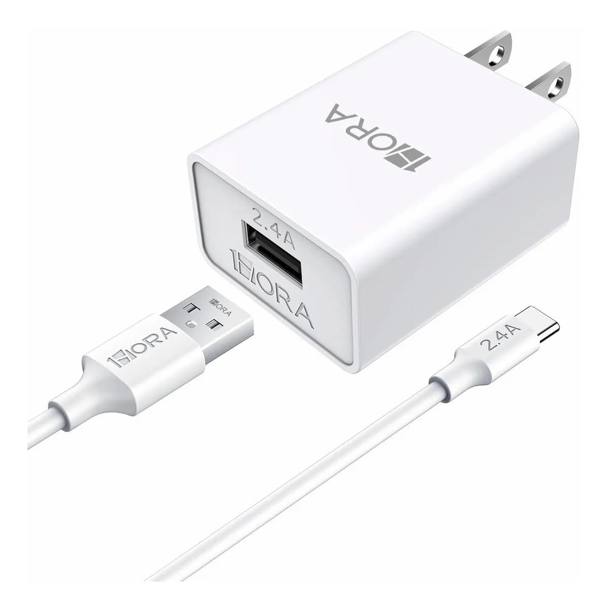 Cargador 1HORA GAR142 — 12W + Cable Tipo C - 1