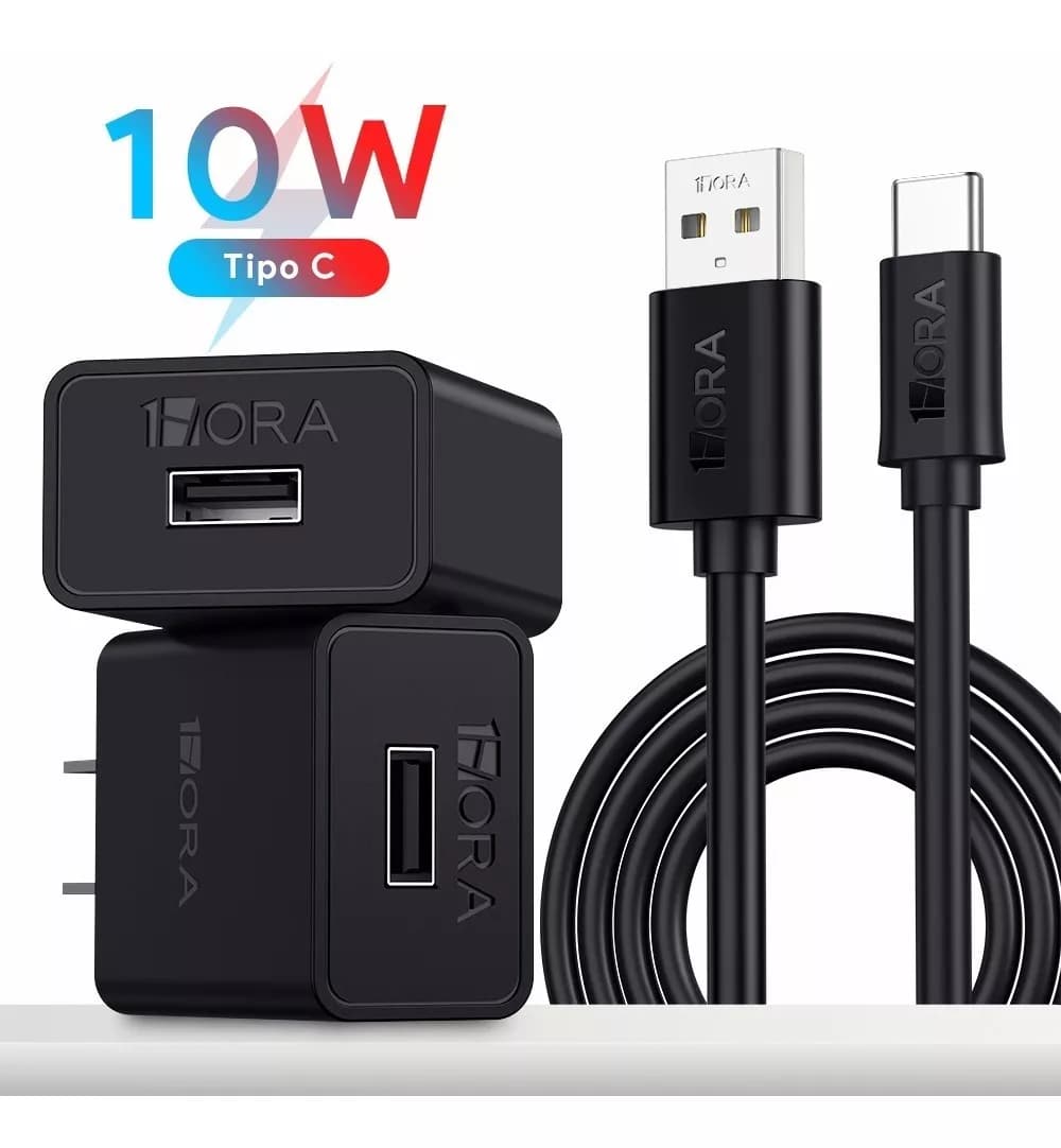 Cargador 1HORA GAR080 — 10W + Cable Tipo C - 3